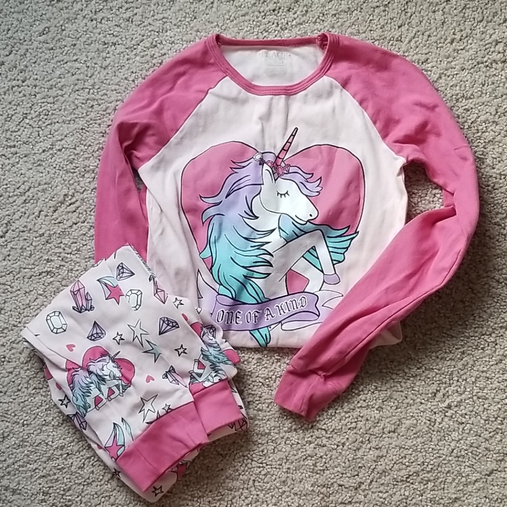 NWOT Girls PJs Long sleeve Sz 10